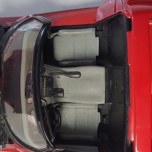 Vintage burago dodge viper Gts rt/10 couple red gear  diecast model  Italy - Picture 5 of 9